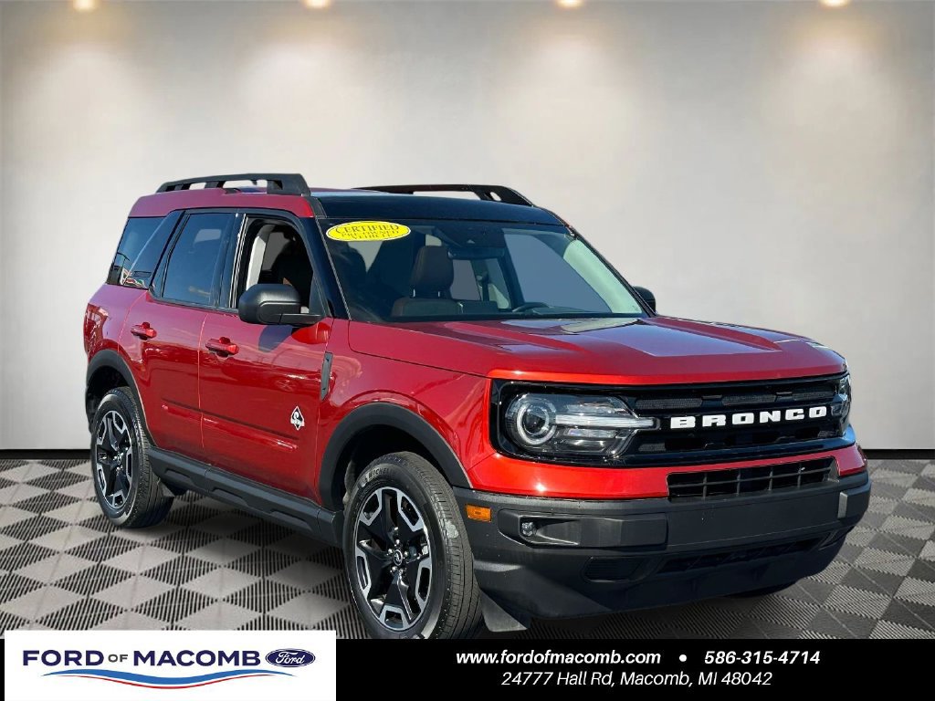 Certified 2023 Ford Bronco Sport Outer Banks w/ Tech Package