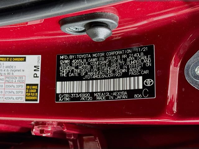 Used 2022 Toyota Corolla XSE image 31