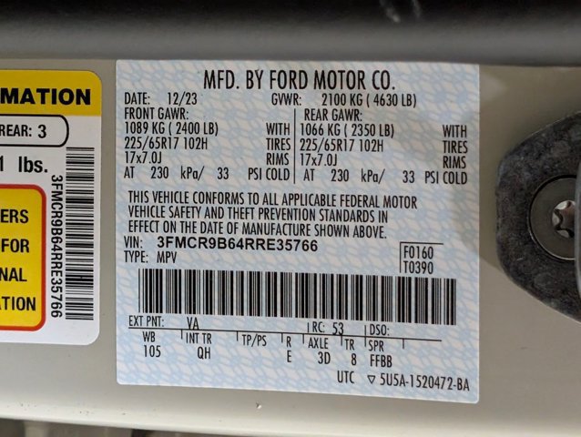 Certified 2024 Ford Bronco Sport Big Bend AWD/4WD image 22