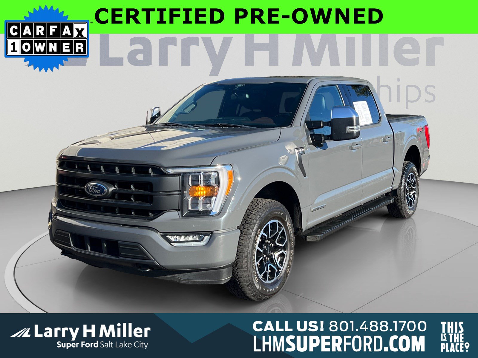 Certified 2021 Ford F150 Lariat w/ Max Trailer Tow Package AWD/4WD image 1