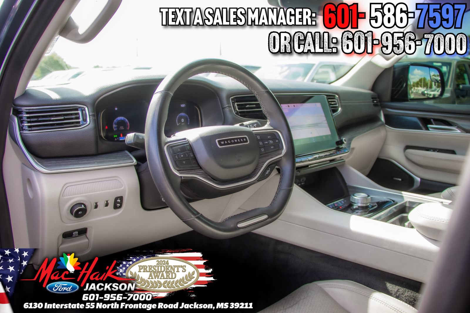 Used 2023 Jeep Wagoneer Series III w/ Mopar Step-Up Package RWD image 7