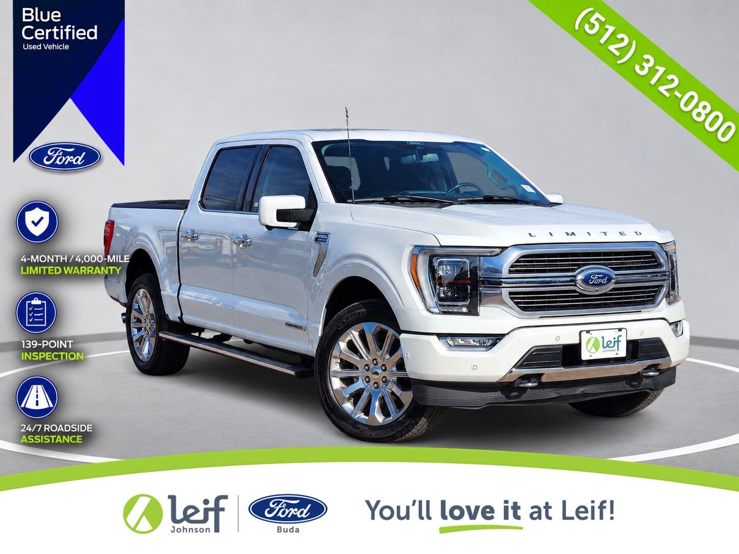 Certified 2021 Ford F150 Limited