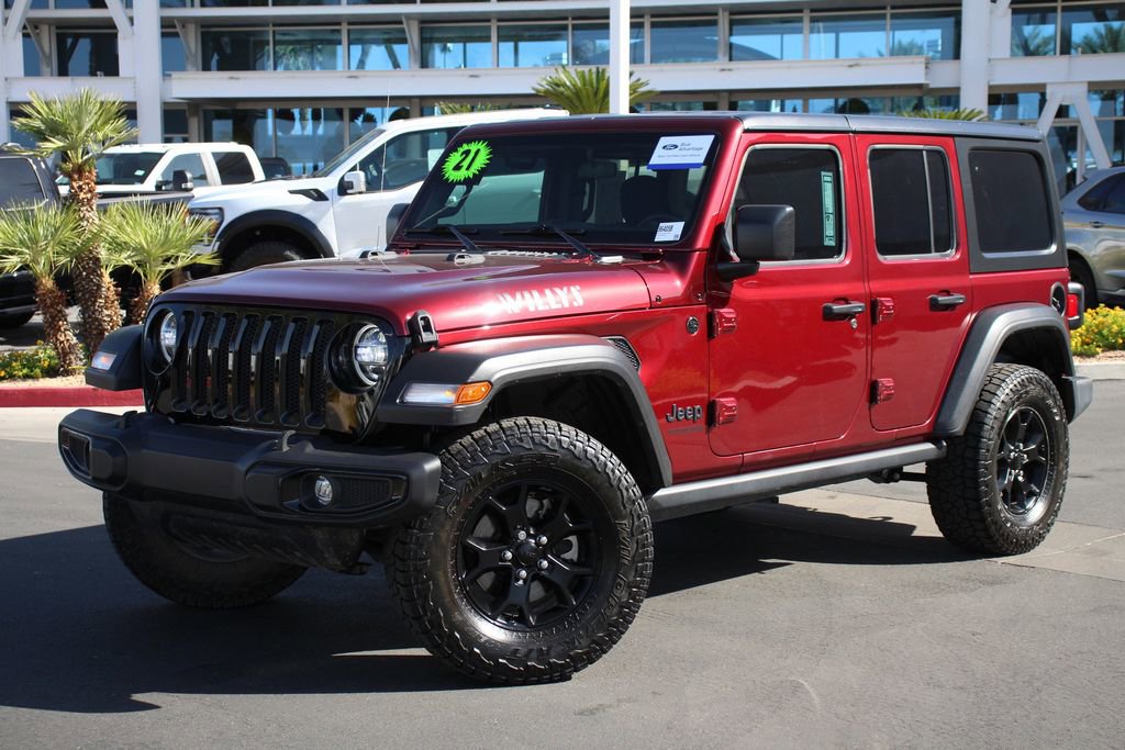 Used 2021 Jeep Wrangler Unlimited Sport