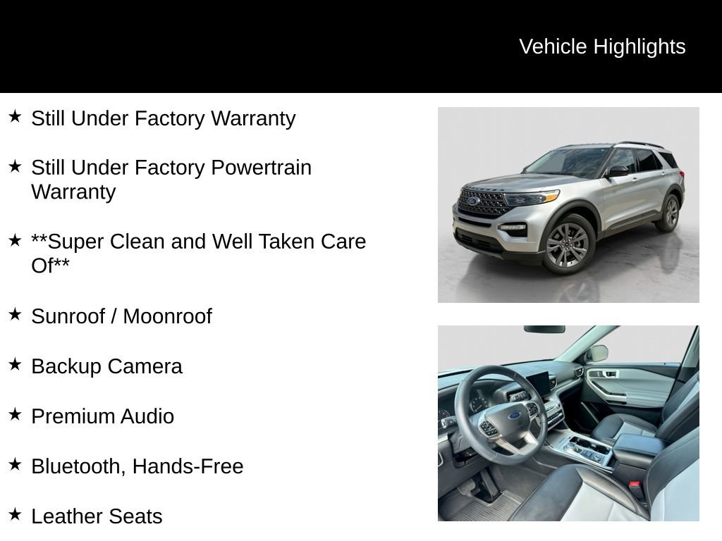 Certified 2023 Ford Explorer XLT w/ Equipment Group 202A AWD/4WD image 16