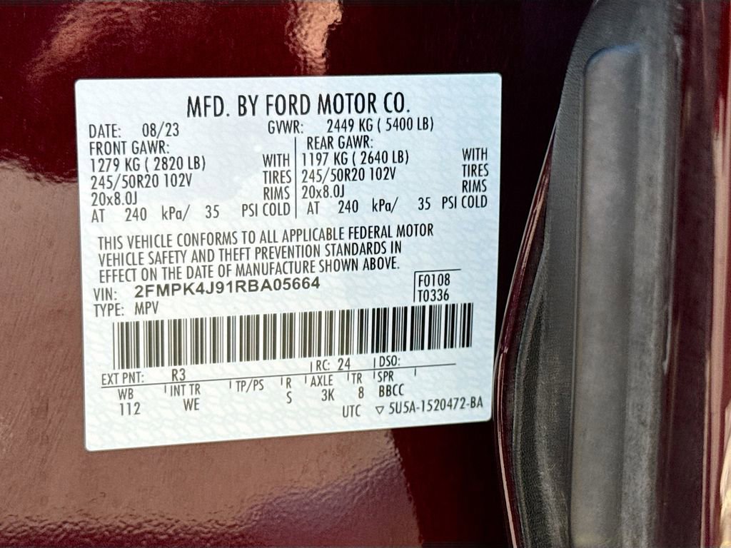 Certified 2024 Ford Edge ST-Line AWD/4WD image 35