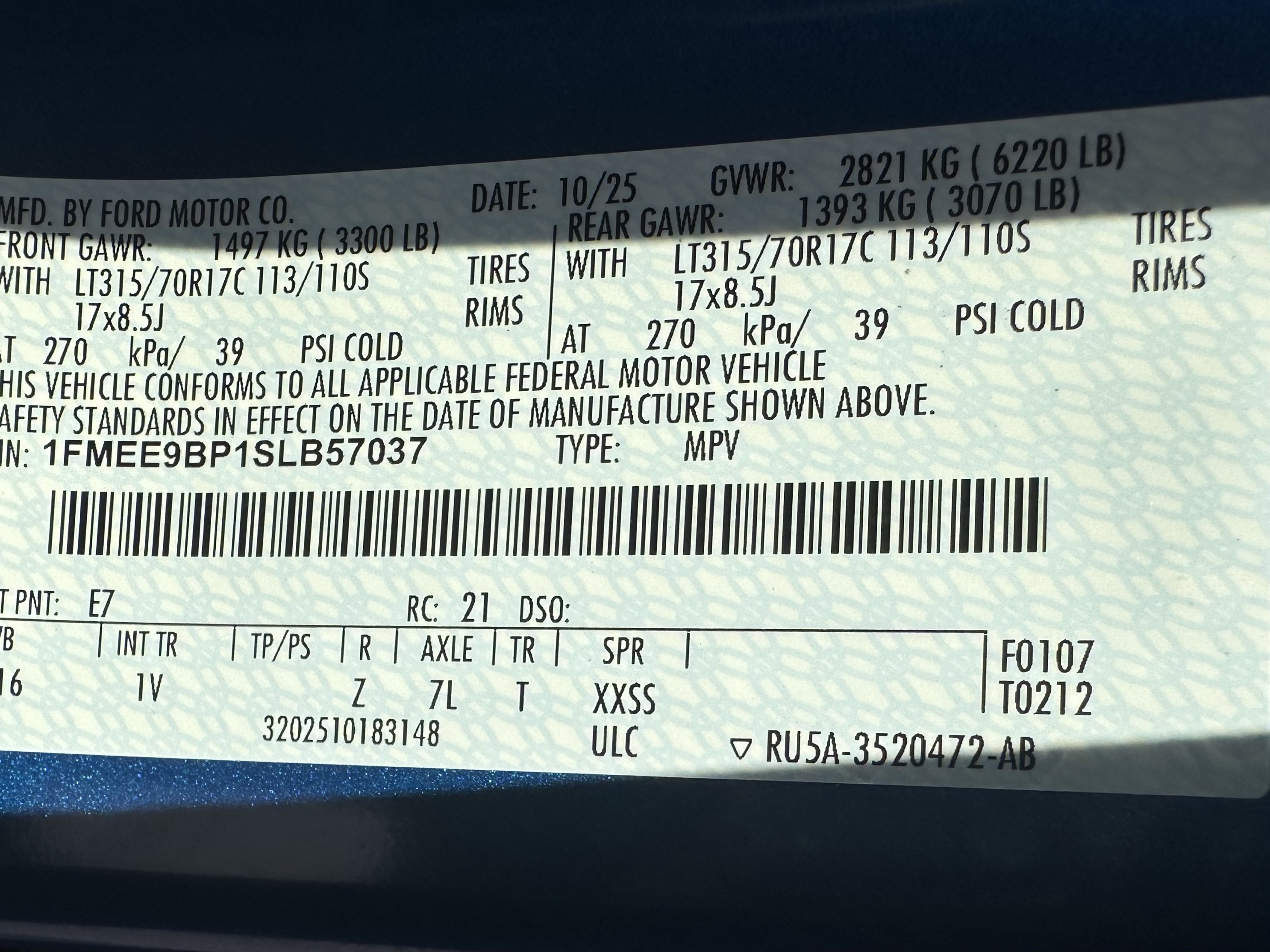 Certified 2025 Ford Bronco Badlands w/ Sasquatch Package AWD/4WD image 33