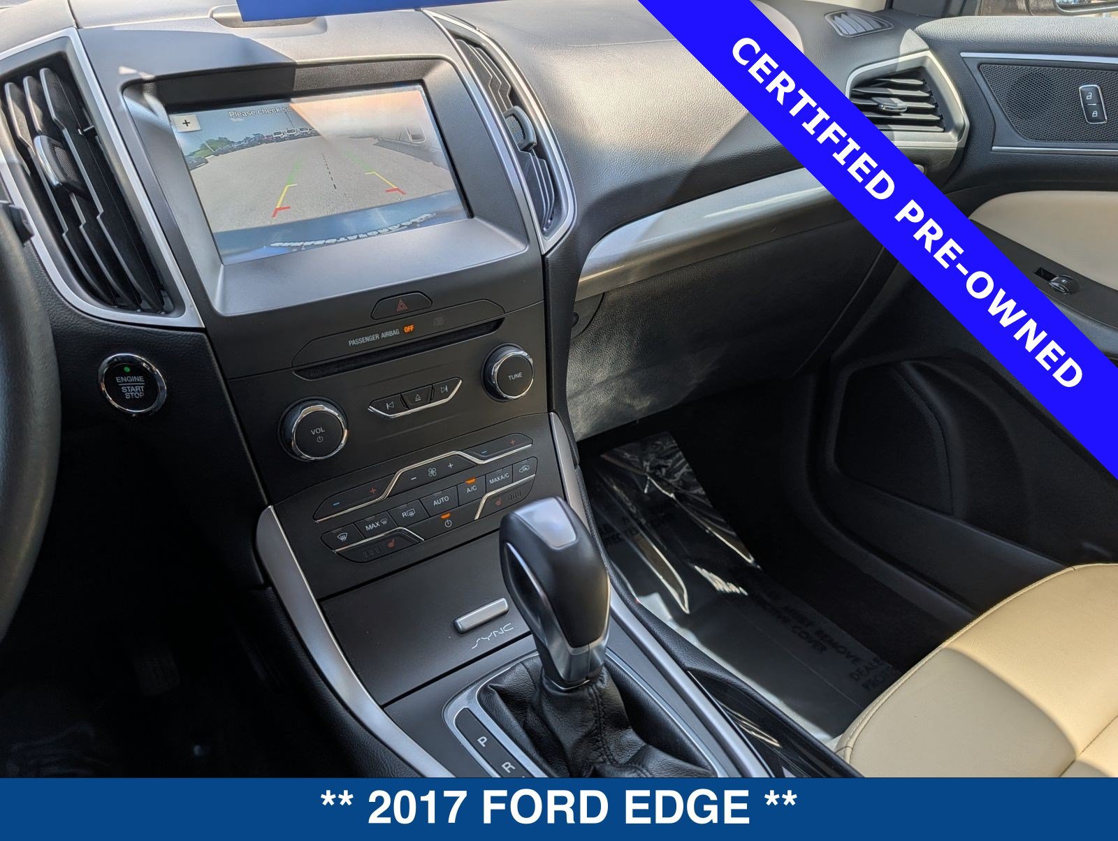 Certified 2017 Ford Edge SEL w/ Equipment Group 201A FWD image 31