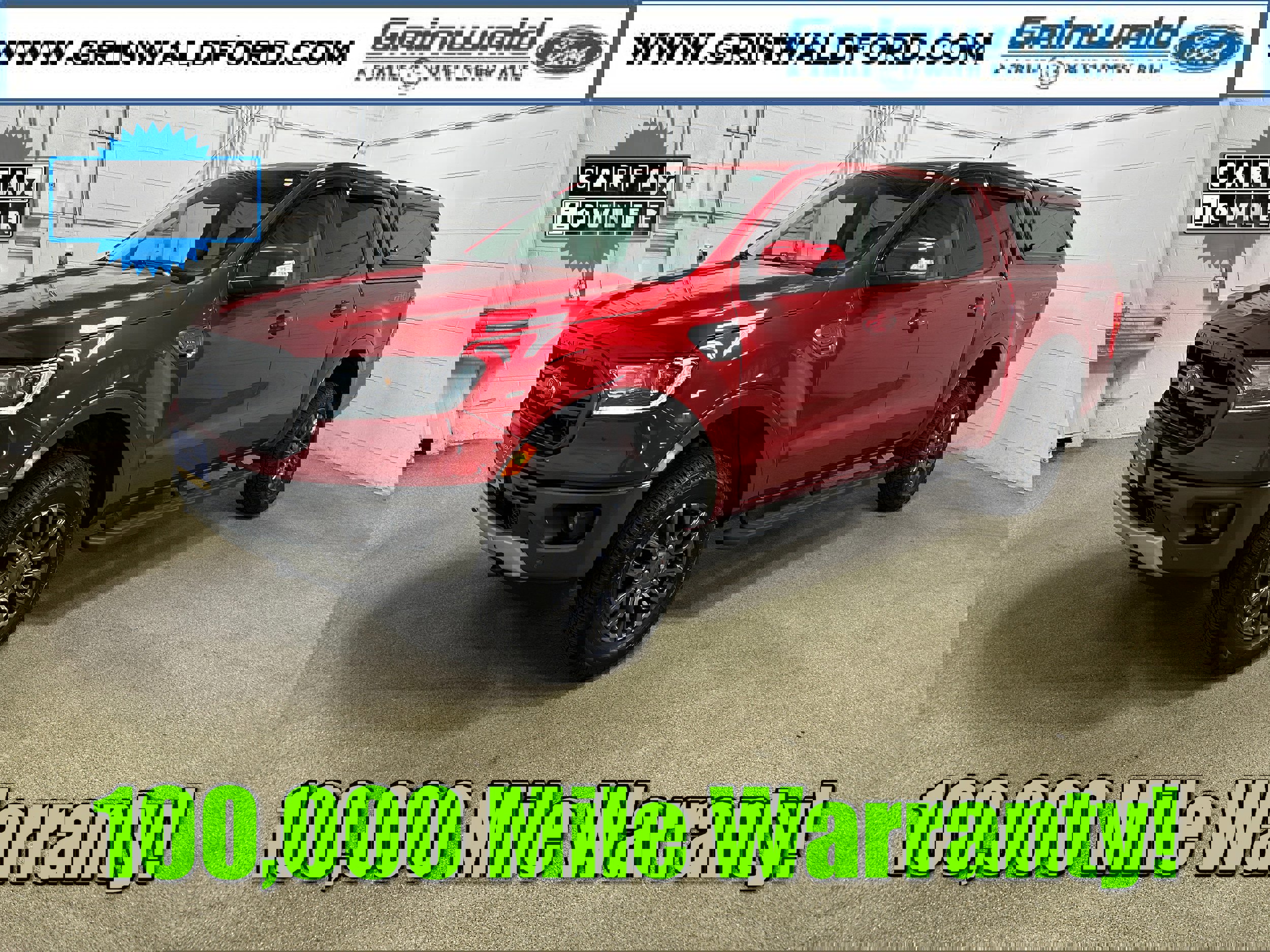 Certified 2021 Ford Ranger Lariat w/ Equipment Group 501A High image 8