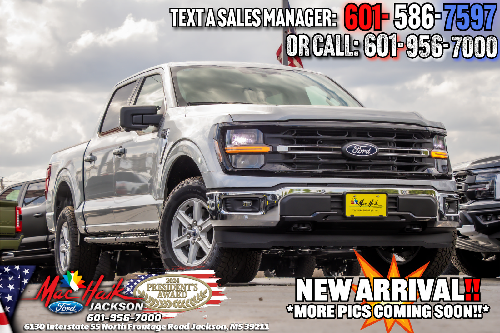 Certified 2024 Ford F150 XLT w/ Equipment Group 302A MID