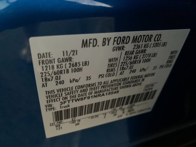 Certified 2022 Ford Maverick Lariat w/ Lariat Luxury Package AWD/4WD image 28