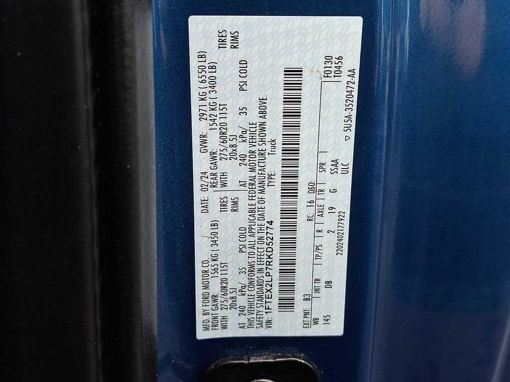 Certified 2024 Ford F150 STX AWD/4WD image 27