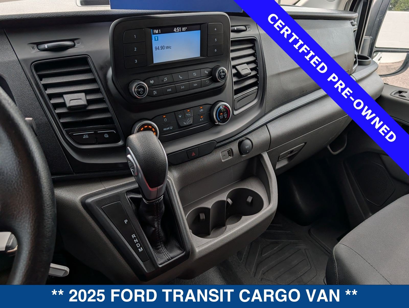 Certified 2025 Ford Transit 250 Low Roof w/ Exterior Upgrade Package RWD image 27