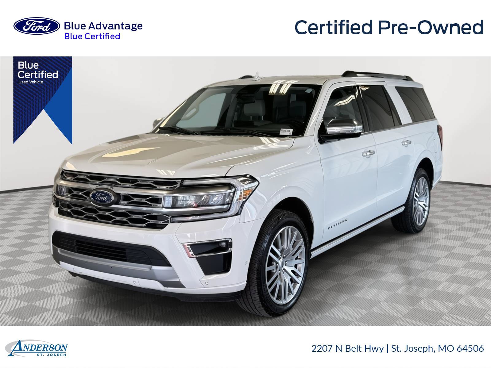 Certified 2024 Ford Expedition Max Platinum AWD/4WD 360° Tour