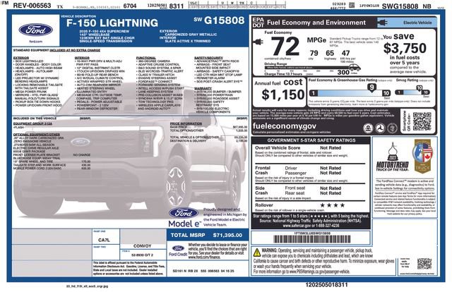 Certified 2025 Ford F150 Lightning Flash image 4