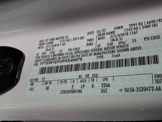 Certified 2023 Ford F150 XLT w/ Equipment Group 302A High image 30