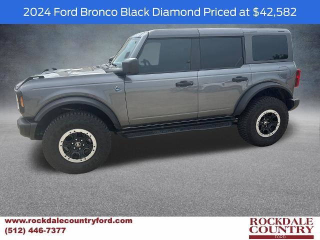 Certified 2024 Ford Bronco Black Diamond w/ Sasquatch Package