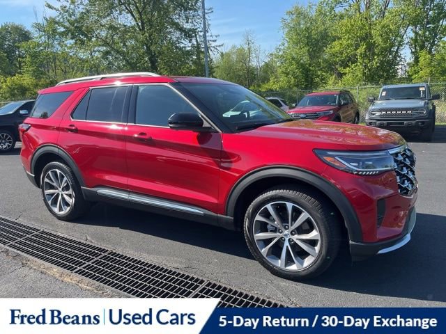 Certified 2025 Ford Explorer Platinum w/ Ultimate Package