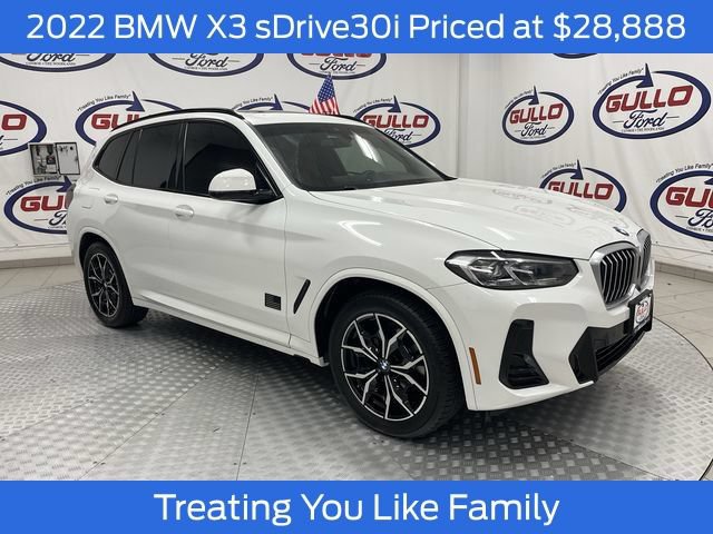 Used 2022 BMW X3 sDrive30i w/ M Sport Package 2 RWD image 1