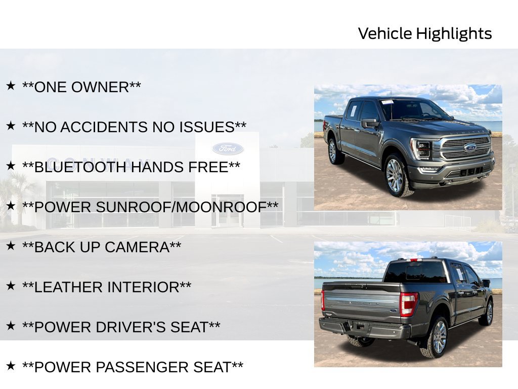 Certified 2021 Ford F150 Limited AWD/4WD image 6