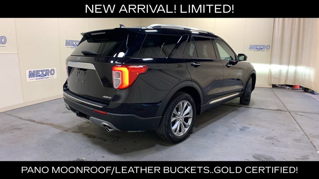 Certified 2023 Ford Explorer Limited w/ Limited Technology Package AWD/4WD image 3