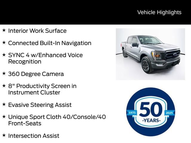 Certified 2021 Ford F150 XLT w/ Equipment Group 302A High image 8