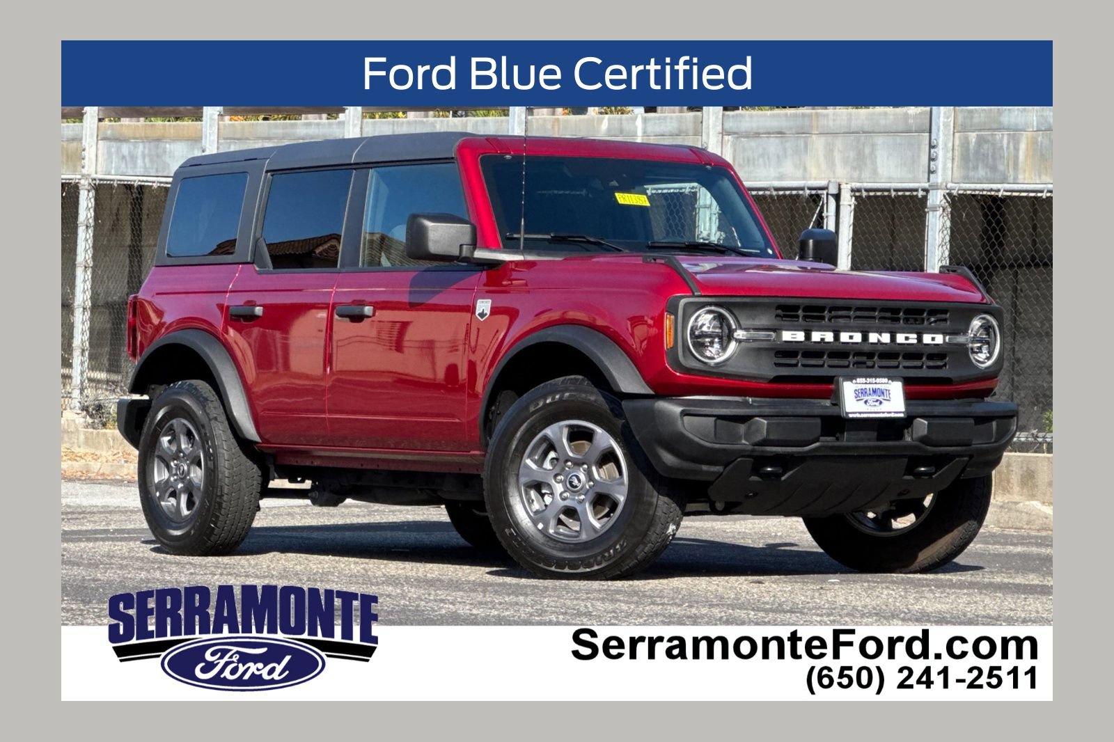 Certified 2025 Ford Bronco Big Bend AWD/4WD image 1
