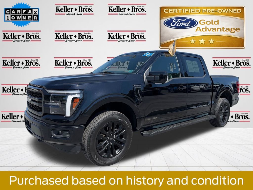 Certified 2025 Ford F150 Lariat w/ Equipment Group 501A Mid AWD/4WD image 4