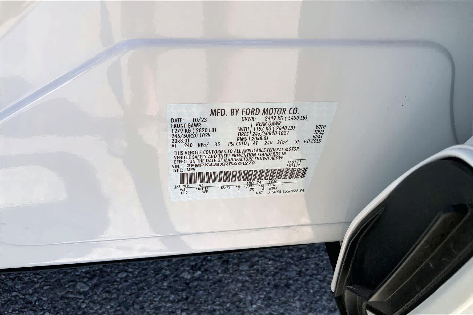 Certified 2024 Ford Edge ST-Line AWD/4WD image 32