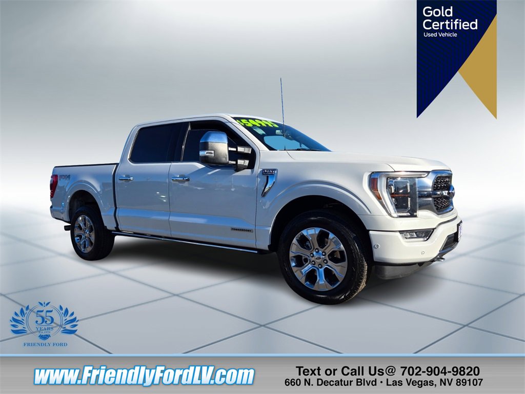 Certified 2023 Ford F150 Platinum w/ Equipment Group 701A High