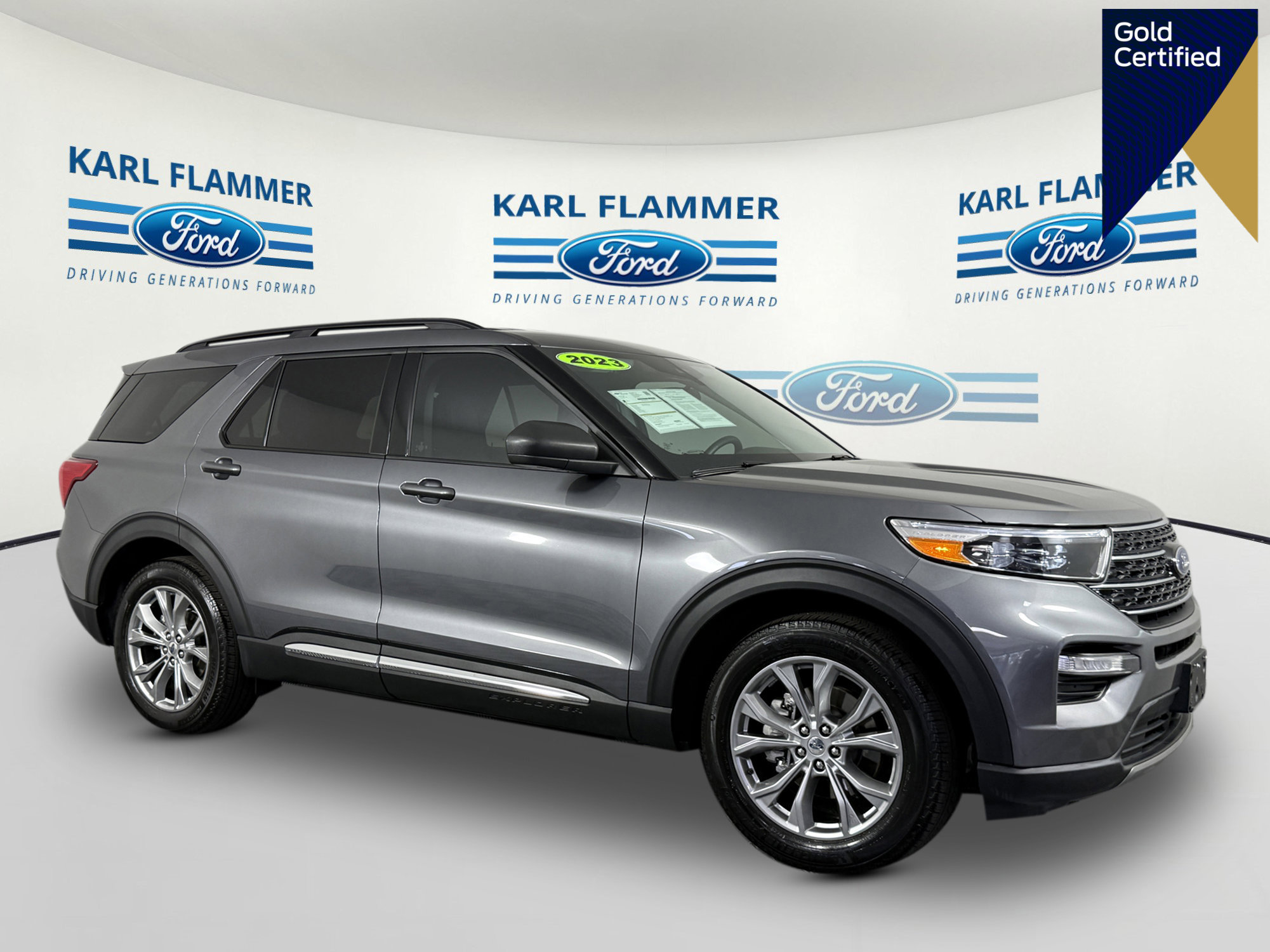 Certified 2023 Ford Explorer XLT w/ Equipment Group 202A