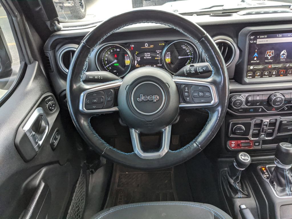 Used 2022 Jeep Wrangler Unlimited Rubicon 4xe w/ Steel Bumper Group image 16