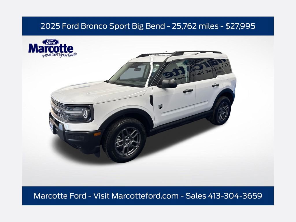 Certified 2025 Ford Bronco Sport Big Bend