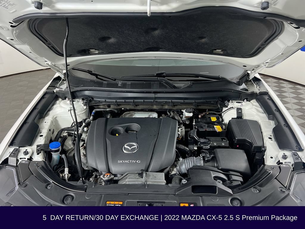 Used 2022 MAZDA CX-5 AWD 2.5 S w/ Premium Package image 36