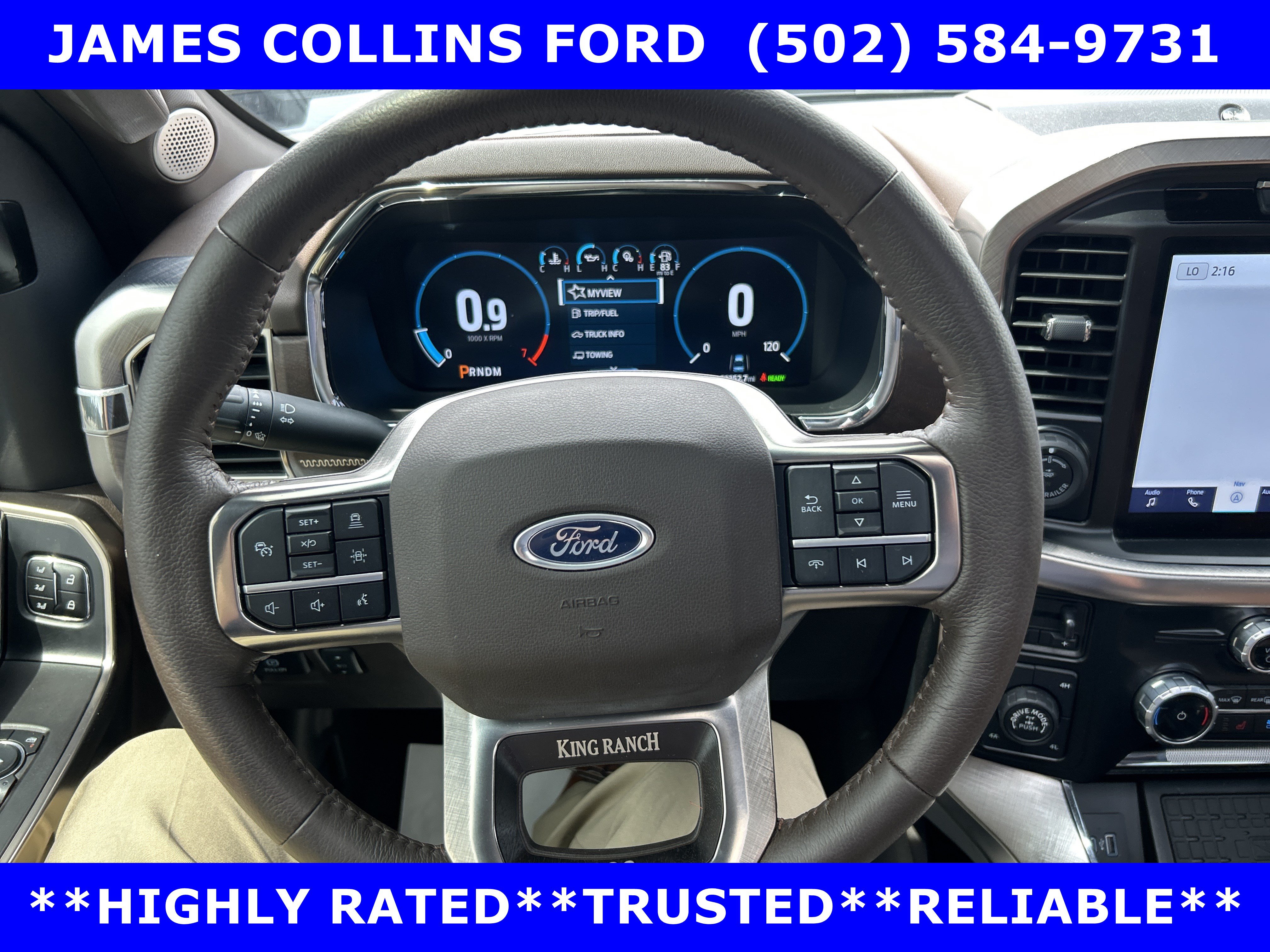 Certified 2023 Ford F150 King Ranch w/ Equipment Group 601A High AWD/4WD image 30