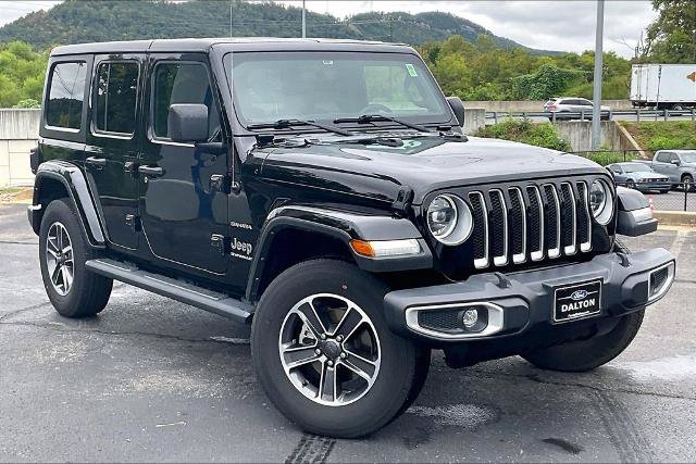 Used 2023 Jeep Wrangler Unlimited Sahara w/ LED Lighting Group AWD/4WD image 2