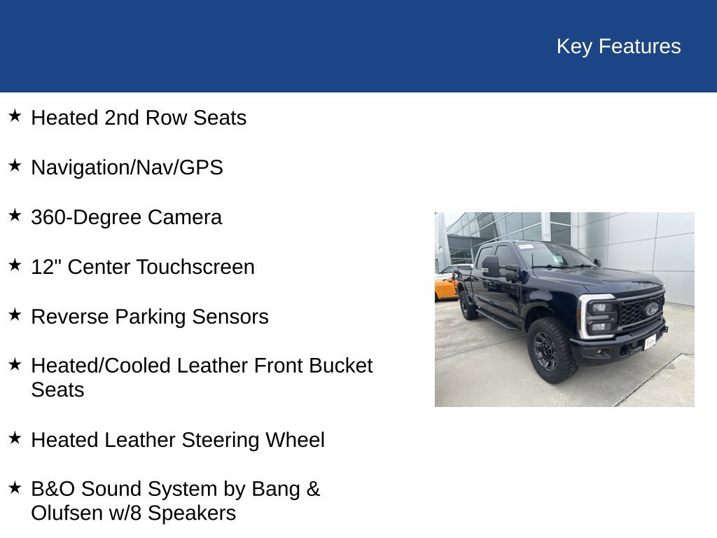 Certified 2024 Ford F250 Lariat w/ Sport Appearance Package AWD/4WD image 38