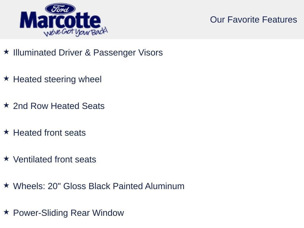 Certified 2025 Ford F150 Lariat w/ Equipment Group 502A High image 32