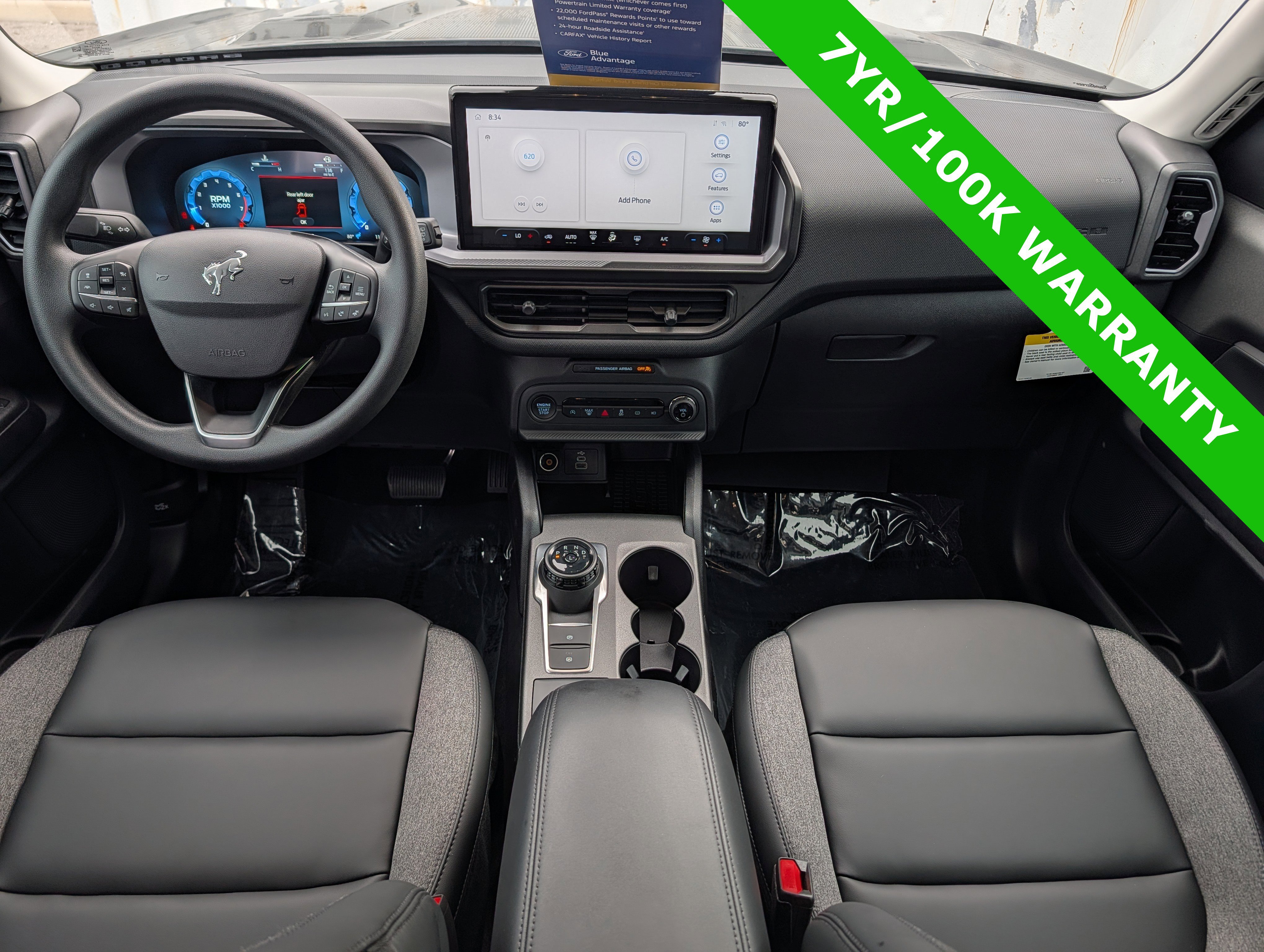 Certified 2025 Ford Bronco Sport Big Bend w/ Black Appearance Package AWD/4WD image 15