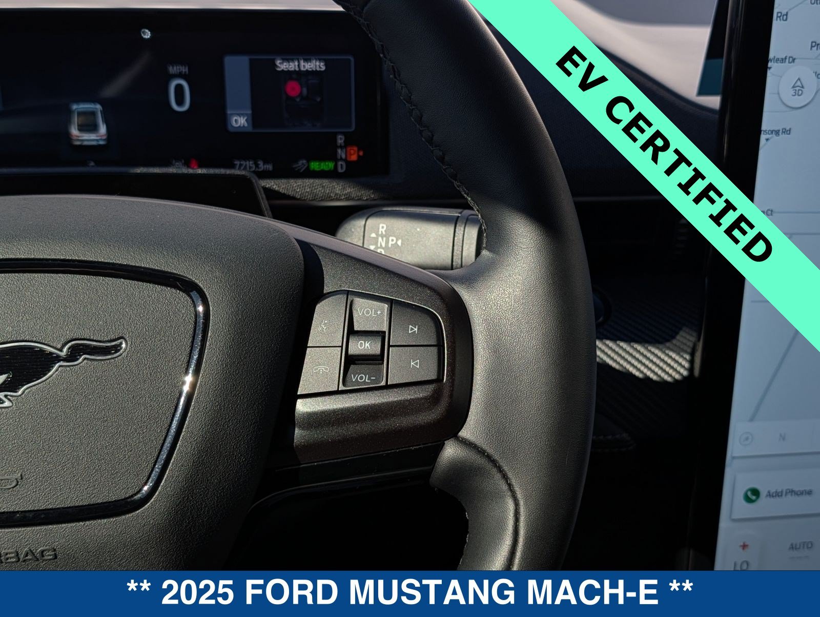 Certified 2025 Ford Mustang Mach-E Select w/ Comfort Package Lite RWD image 27