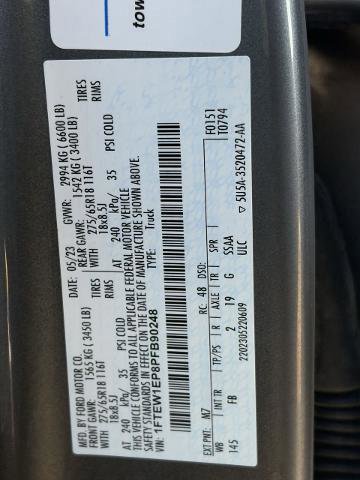 Certified 2023 Ford F150 XLT w/ Equipment Group 302A High image 31