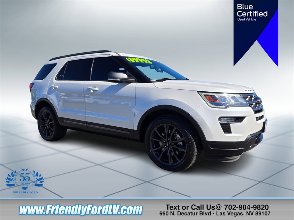 Certified 2018 Ford Explorer XLT w/ Equipment Group 202A