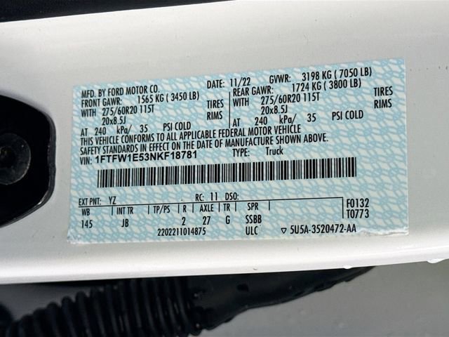 Certified 2022 Ford F150 XL w/ STX Appearance Package image 31