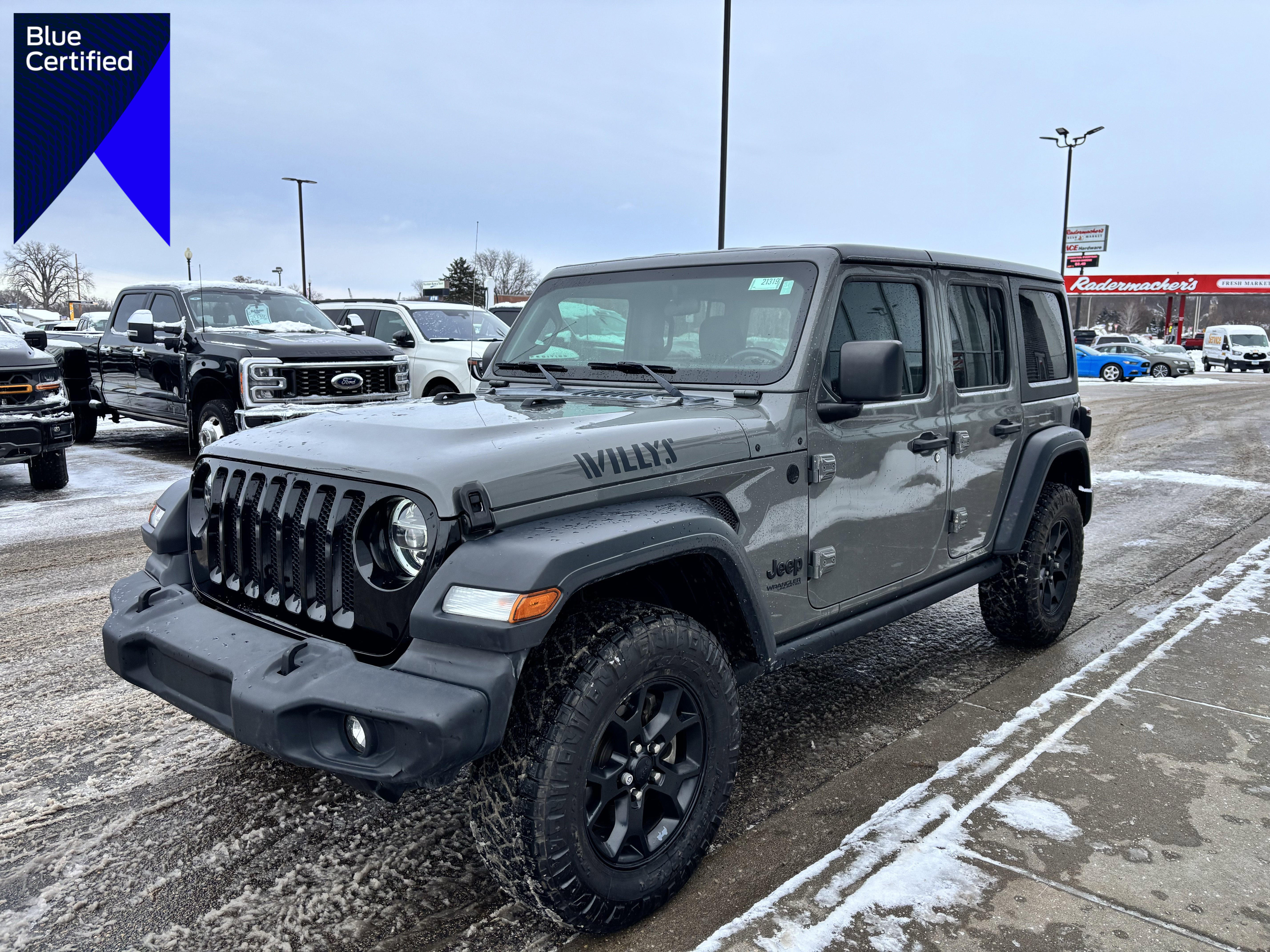 Used 2020 Jeep Wrangler Unlimited Sport image 1