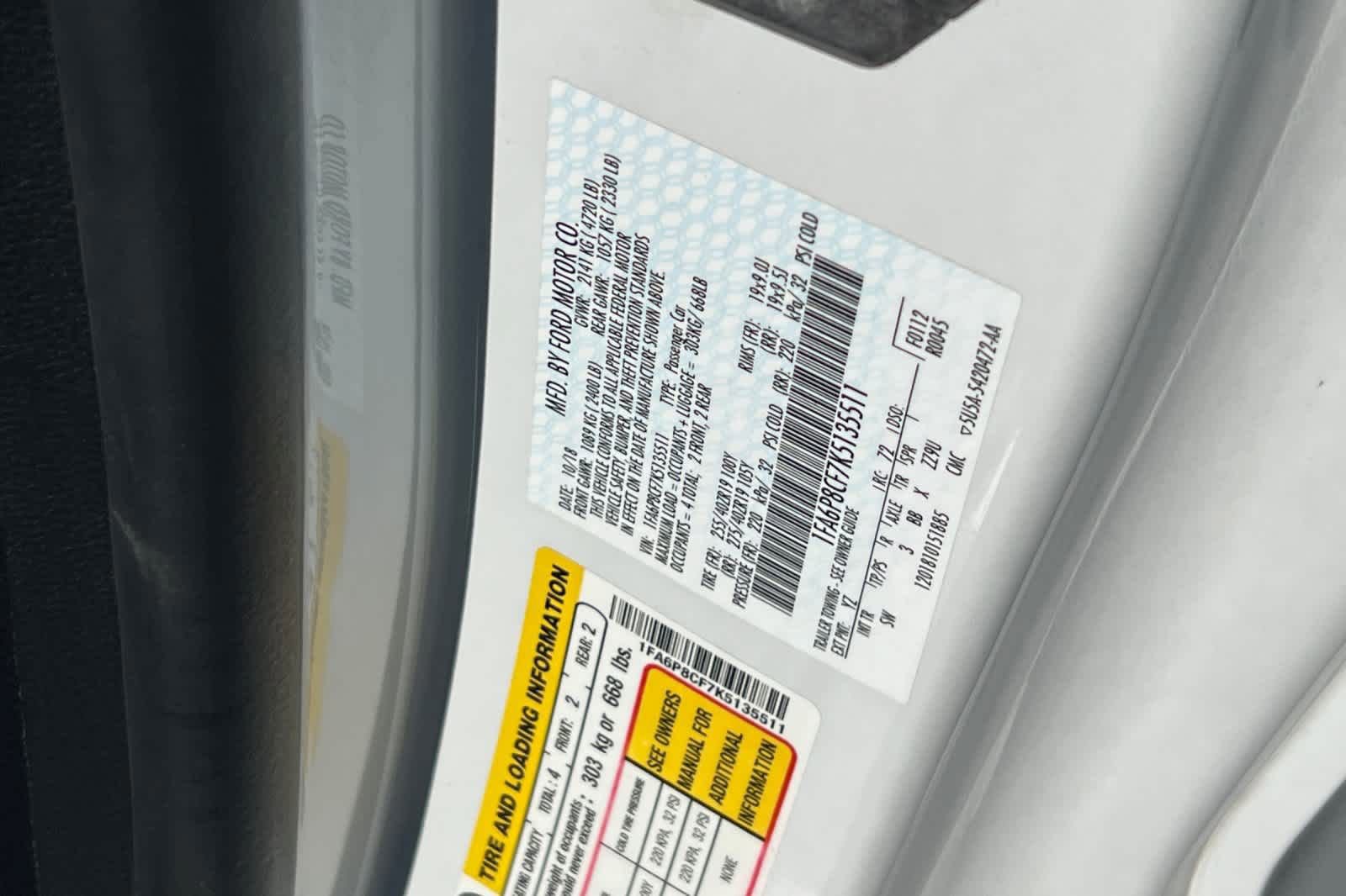 Certified 2019 Ford Mustang GT Premium image 30