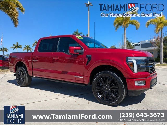 Certified 2025 Ford F150 Platinum w/ Equipment Group 702A High image 6