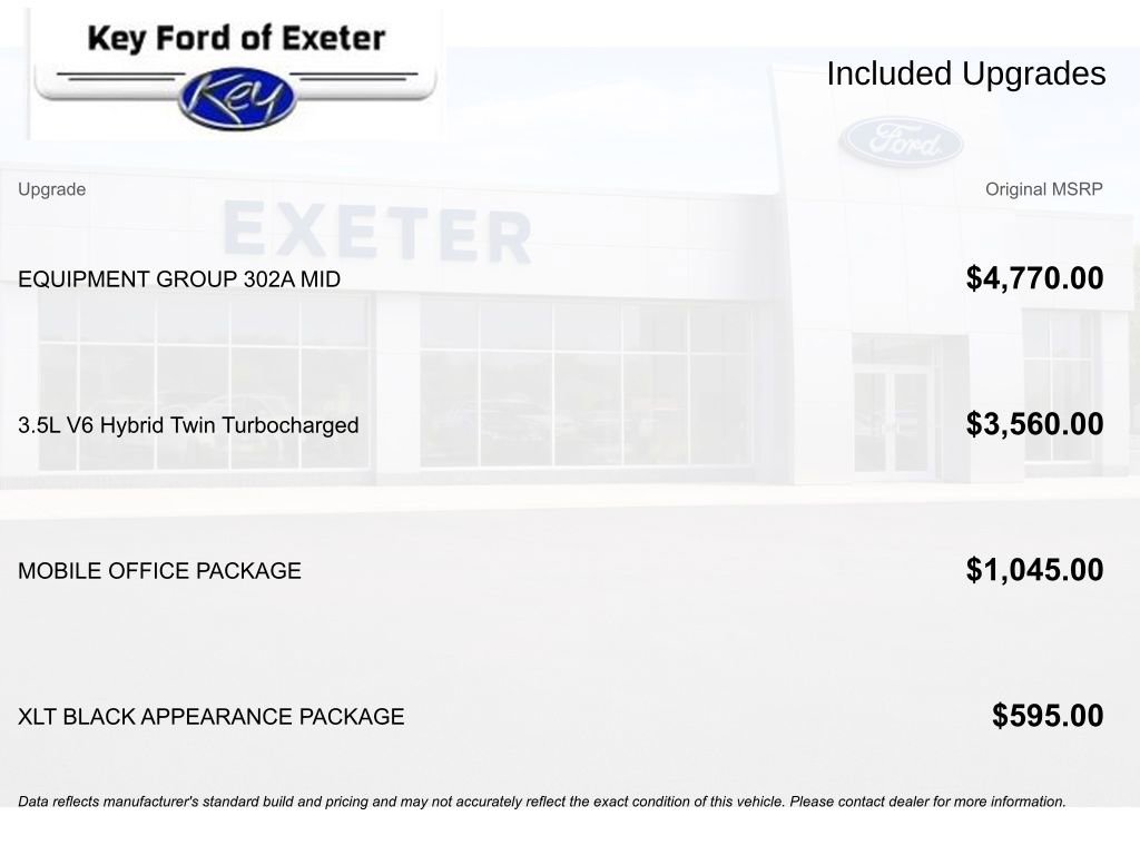 Certified 2024 Ford F150 XLT w/ Equipment Group 302A MID image 12