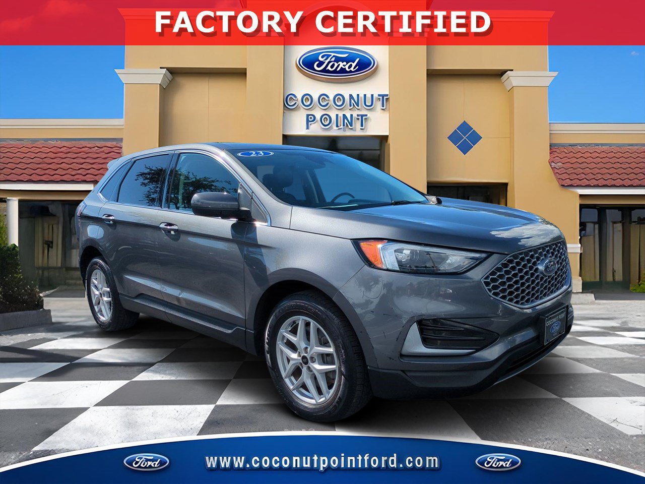 Certified 2023 Ford Edge SEL