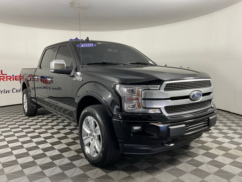 Certified 2020 Ford F150 Platinum w/ Trailer Tow Package AWD/4WD image 1