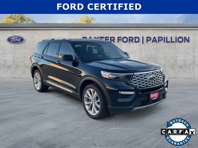 Certified 2023 Ford Explorer Platinum w/ Premium Technology Package