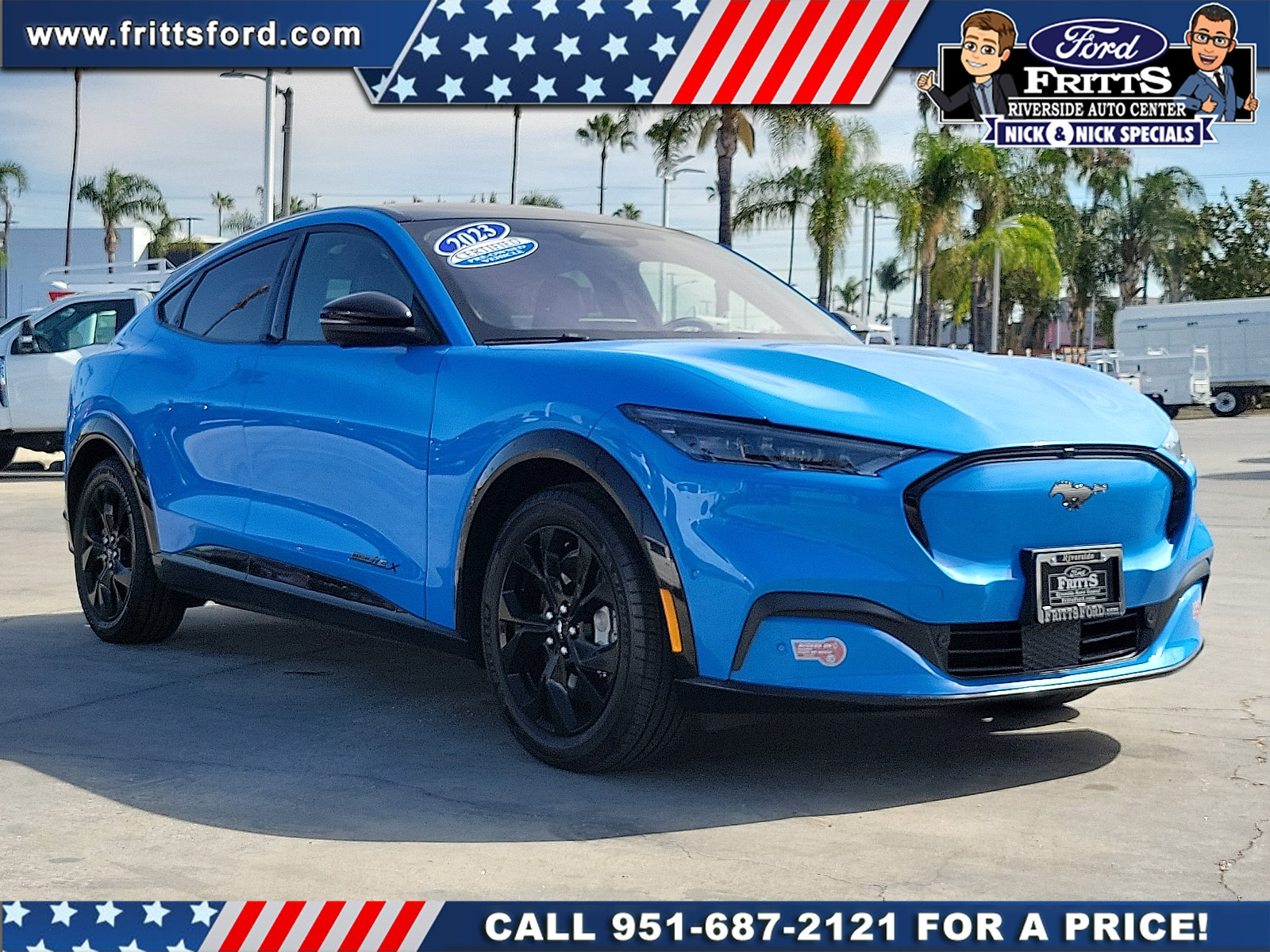 Certified 2023 Ford Mustang Mach-E Premium w/ Mustang Nite Pony Package RWD image 22